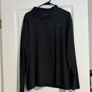 Nike Charcoal Quarter-Zip Pullover